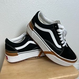 Vans OLD SKOOL STACKED CANVAS SHOE Size 7 Women’s